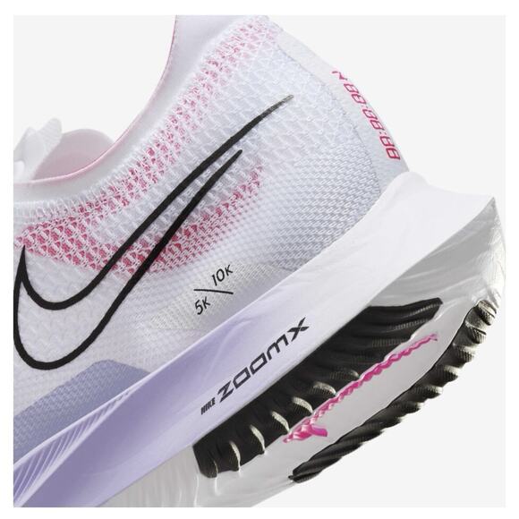 Nike ZoomX Streakfly White Vivid Grape Running Shoes DJ6566-104 Men\'s Size 11